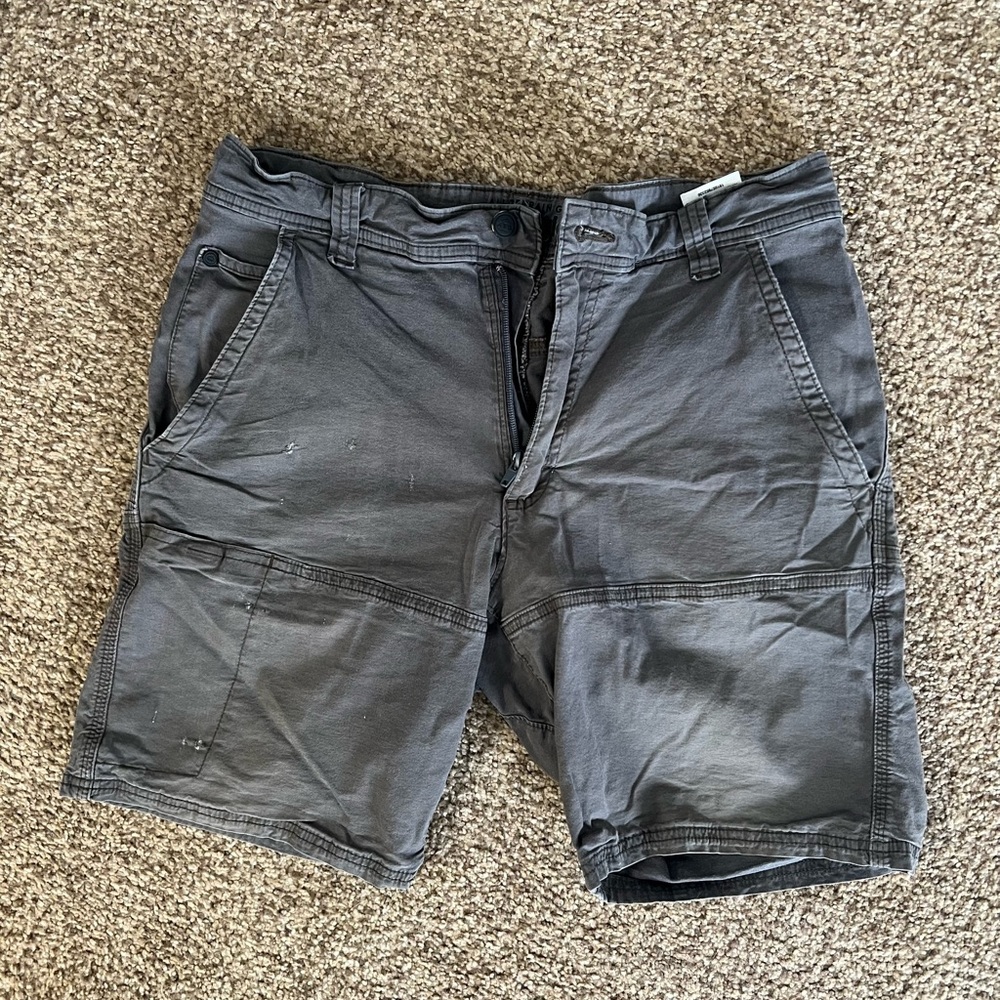 Men's Gray Work Shorts